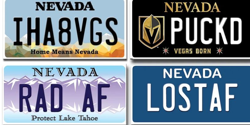 custom plates Las Vegas 