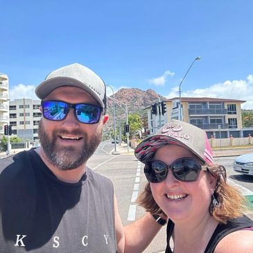 Stacey and Chris discovering Townsville