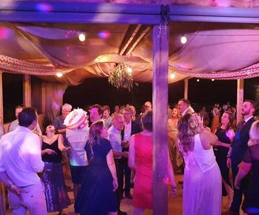 Wedding fun with our DJ Hire