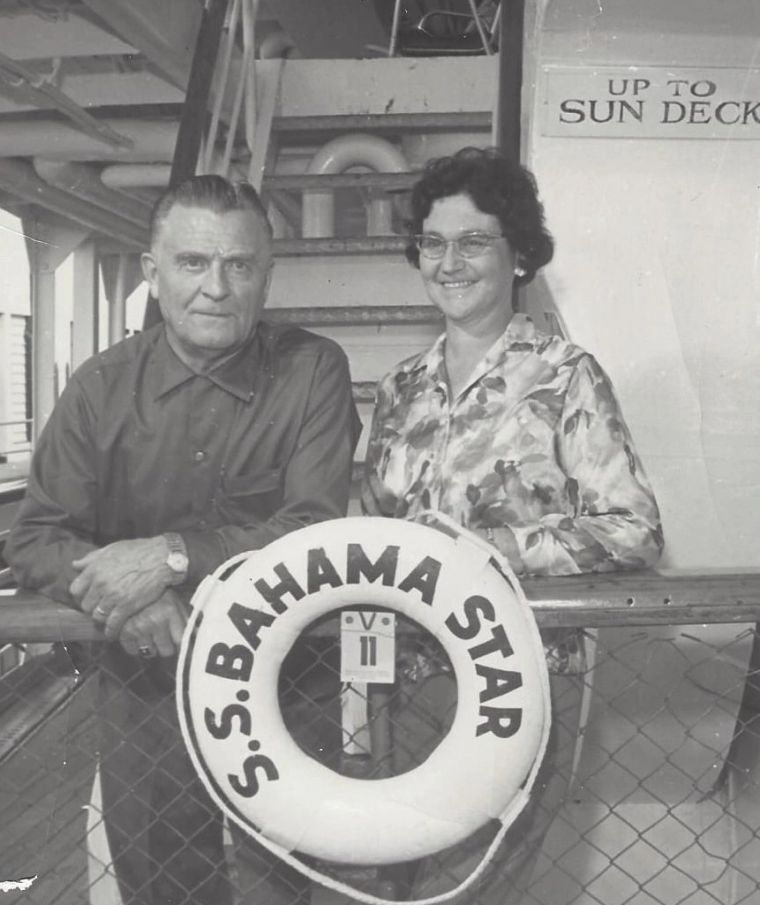 Danny and Adeline DeGrace historical photo