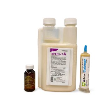 Gentrol, Bifen I/T, Advion Roach Gel Bait.