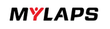 MYLAPS logo with stylized red 'Y' figure.