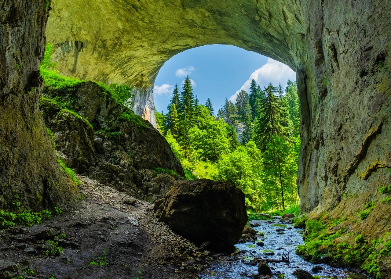 wonderful bridges,rhodope,mountain, rocks,natural,phenomenon,cave,river