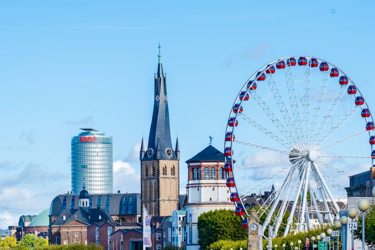 Dusseldorf city