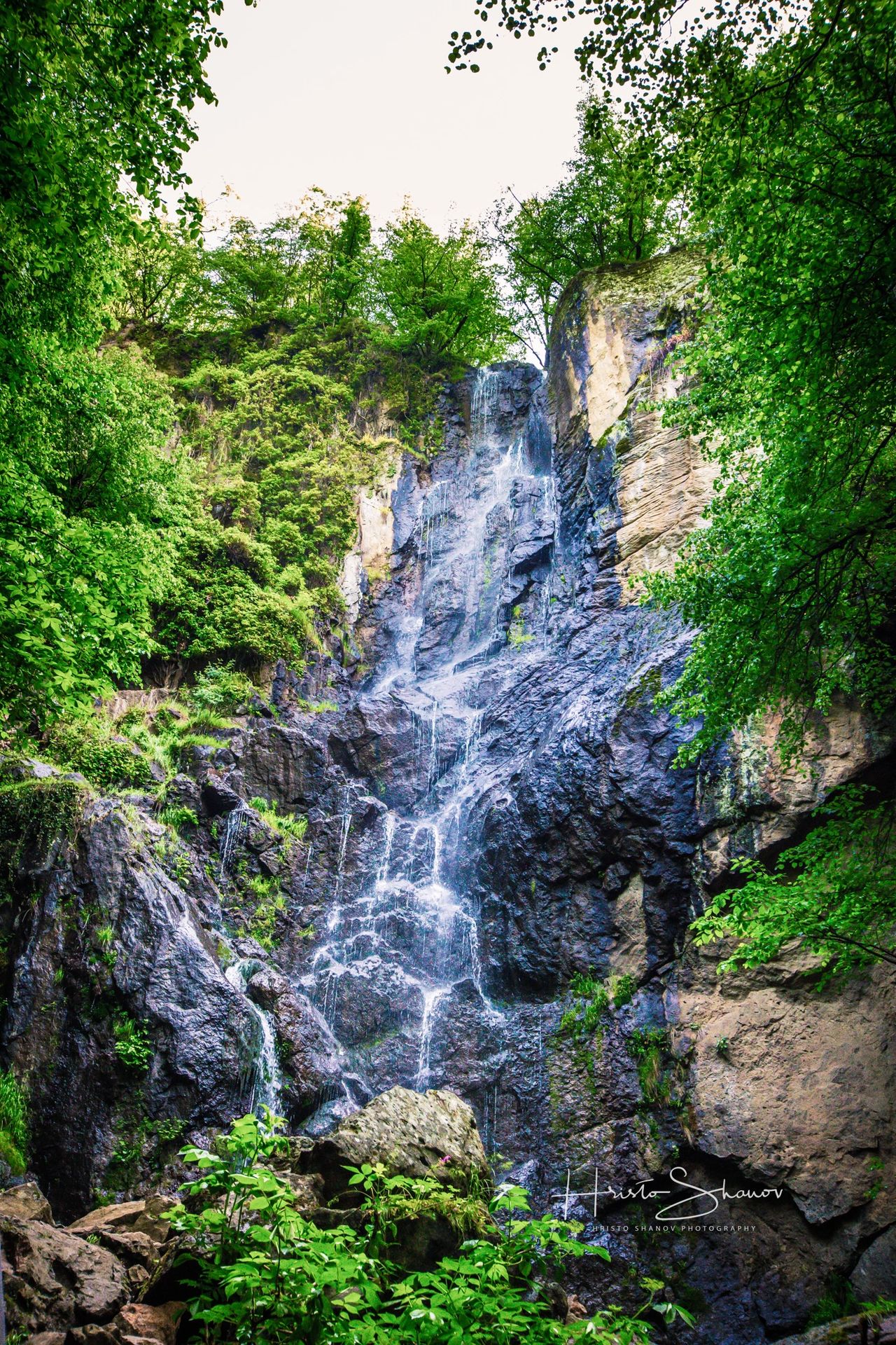Samodivsko Praskalo located close to Smolyan in Bulgaria