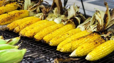 sweet corn on the grill