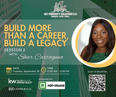 Shar Cartagena speaking at Generational Wealth Series event