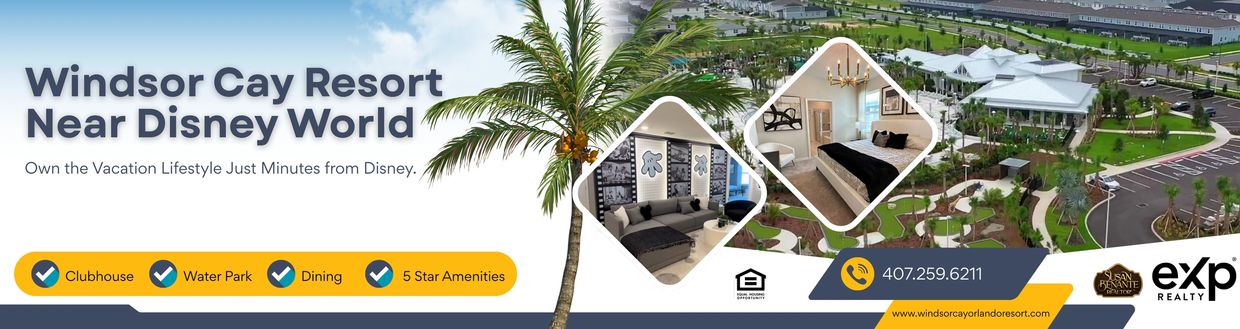 Windsor Cay Resort Airbnb investment homes for sale, Contact Us, Susan Benante Buyer Incentives!