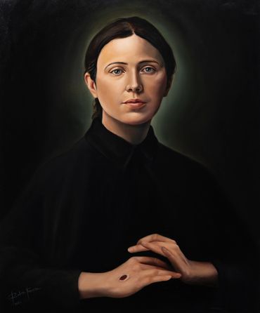 Saint Gemma Galgani
Oil on Canvas