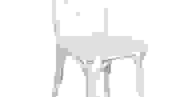 White Crossback chair