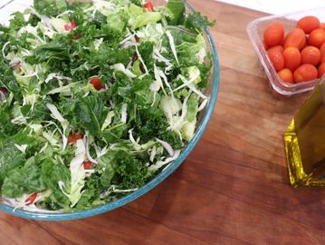 Kale Cabbage Salad