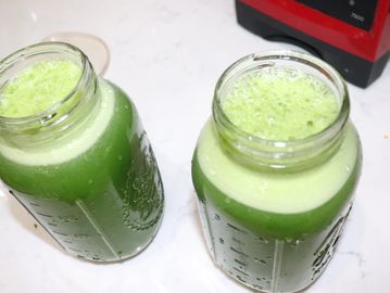 Angie's Kale Cilantro Juice