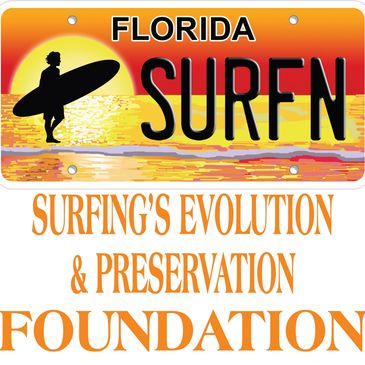 Surfing's Evolution & Preservation Foundation the endless Sumer license plate