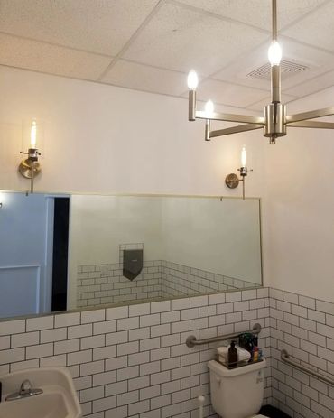 Custom mirror installation Edmonton