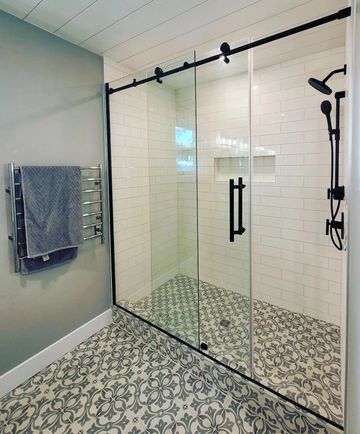 Custom shower installation Edmonton