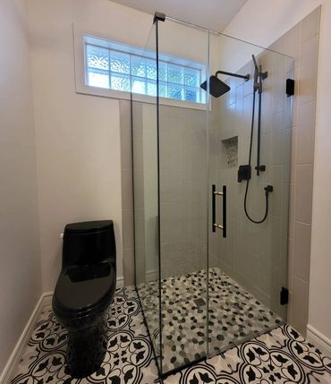 Custom shower installation Edmonton
