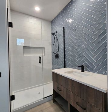 Custom shower installation Edmonton