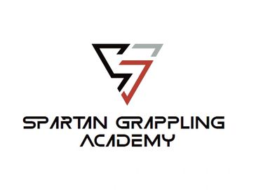 Logo of Spartan Grappling Academy with a stylized triangular emblem.