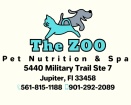 The Zoo Pet Nutrition  and Spa
Call/Text (561)8151188
