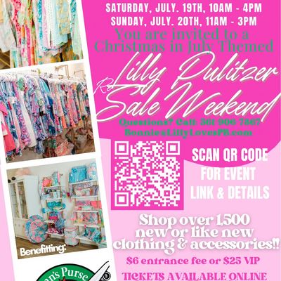 VIP Friday, 7/18 | 5:30 PM – 7:30 PM
Sat, 7/19 | 10 AM – 4 PM
Sun, 7/20 | 11 PM – 3 PM
