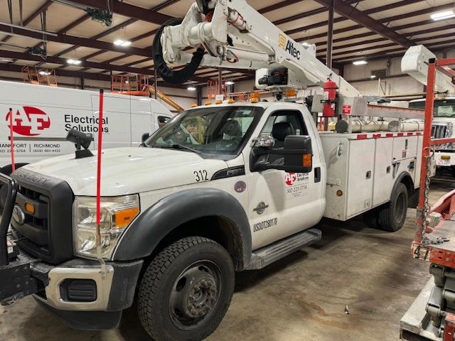 Construction Equipment: Ford Crane Truck