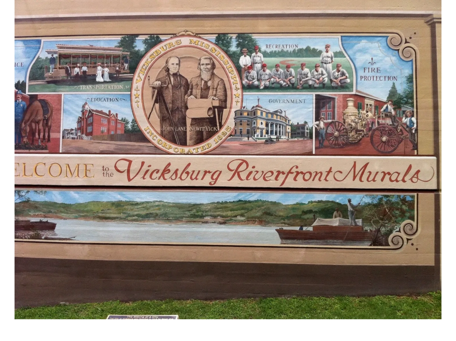 Mississippi Equipment Appraisers - Riverfront Murals