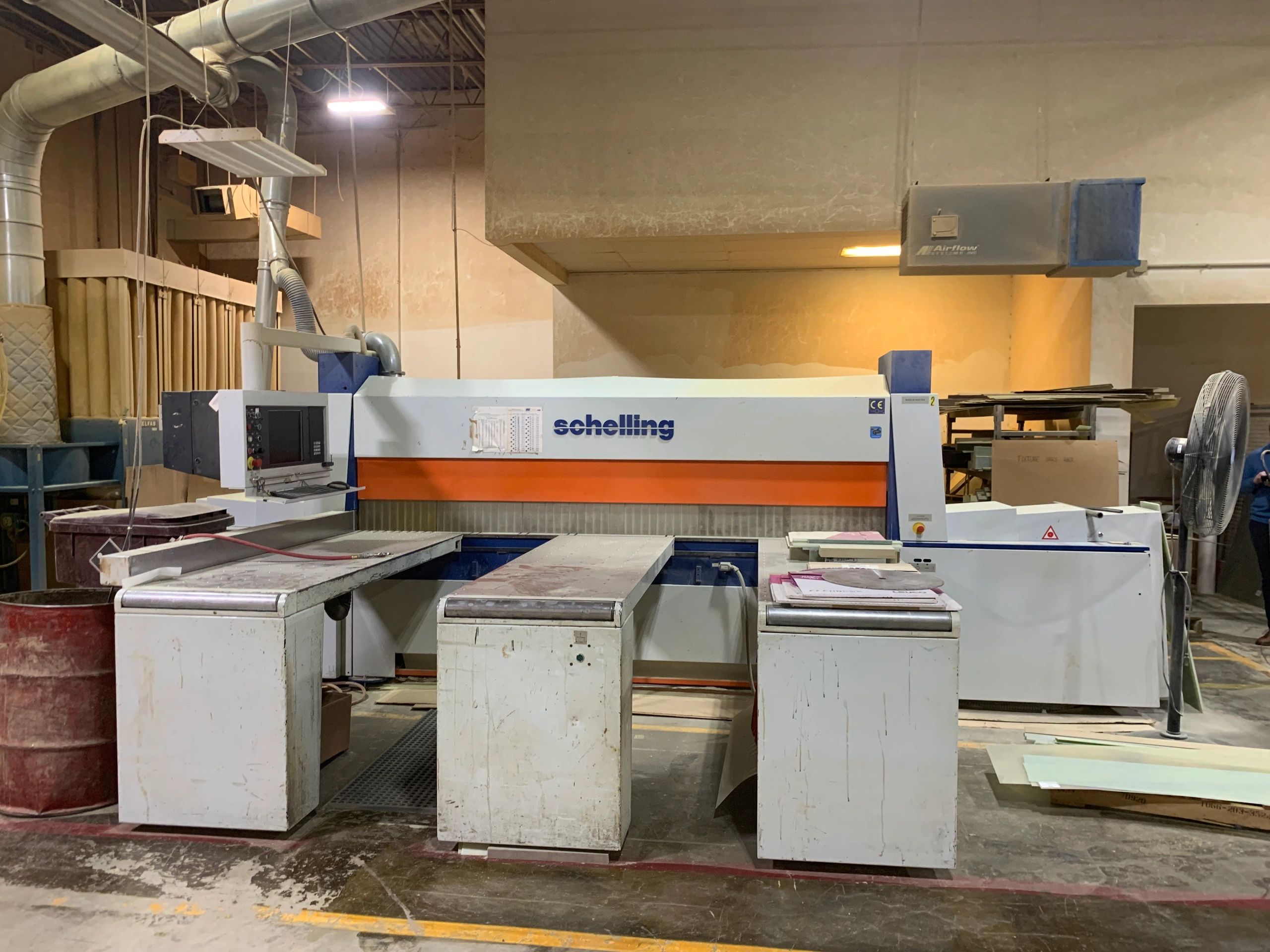 Manufacturing Equipment; vertical saw