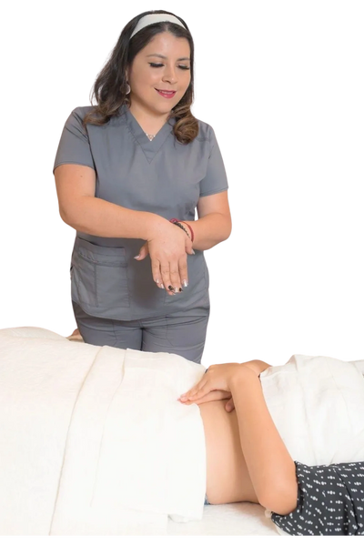 Terapia ORSALITA de cuidado en casa. Auto masaje maya para mujeres. (281)995-5093