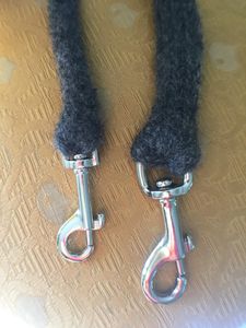 felted dog leash, felted dog leashes, dog leashes, dog leash, dog leash clips, leash clips, pet supplies