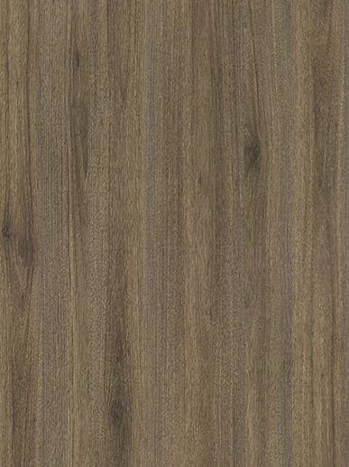 Warm walnut veneer with rich natural grain and subtle knots for modern interior doors and furniture.
