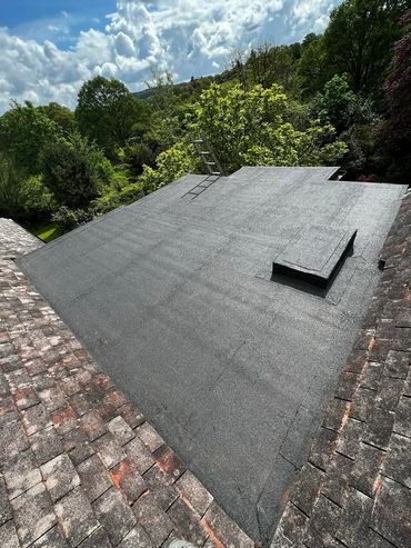 New felt roof.