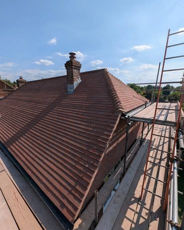 New tiled Roof.