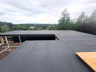 New felt roof.