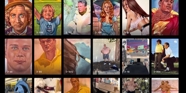 A collage of diverse digital portraits and candid photos.