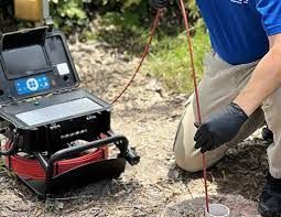 Island Home inspectors performing a sewer scope inspection in St. Augustine Beach Fl.