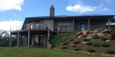 Net zero home in Rappahannock County VA