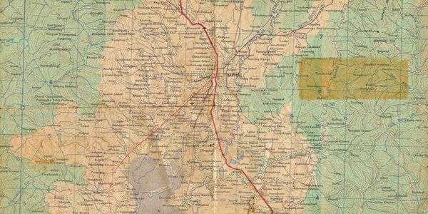 Map of Imphal