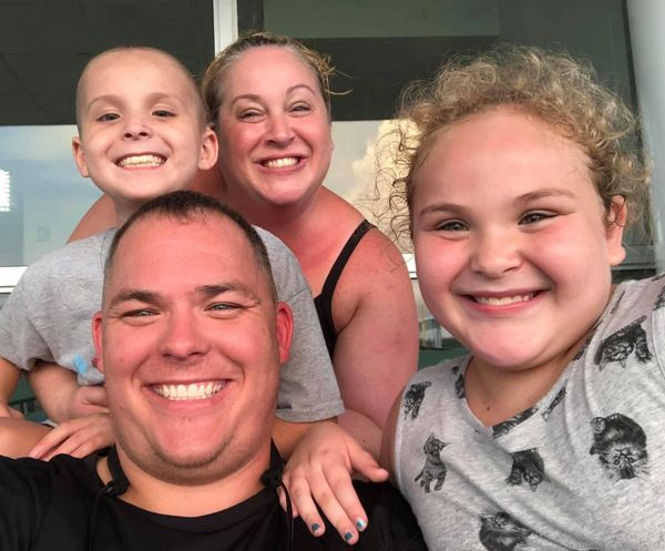 James and family