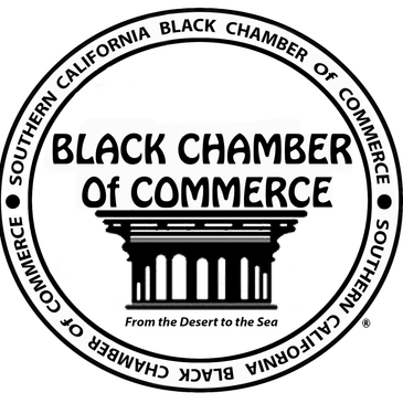 Logo of the Southern California Black Chamber of Commerce.