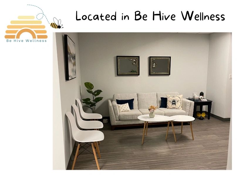 Be Hive Wellness waiting area