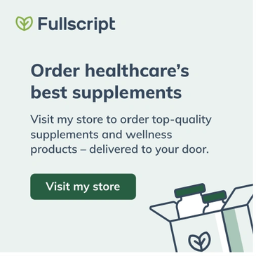 Advertisement for ordering top-quality supplements.