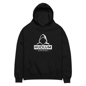 Hudlum Apparel White on Black Unisex oversized Hoodie
hudlum.com
