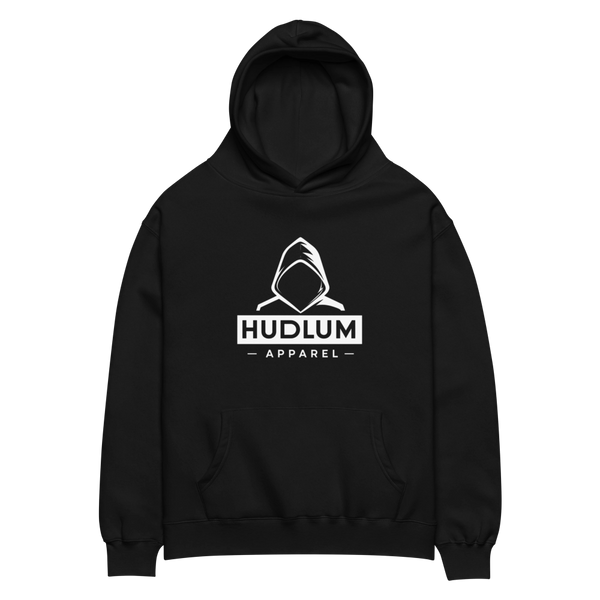 Hudlum Apparel White on Black Unisex oversized Hoodie
hudlum.com