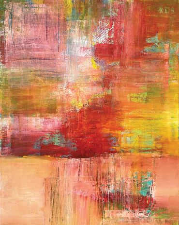 'April Perspective.' 2026. Oil on canvas. 20 x 16 in.