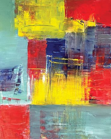 June Reflection 2. 2025. Oil on canvas. 20 x 16 in.