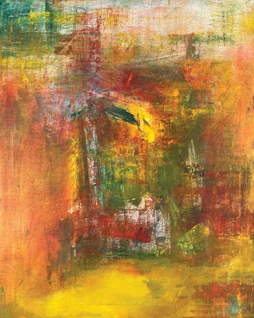 Key Prophecy. 2025. Oil on canvas. 20 x 16 in.