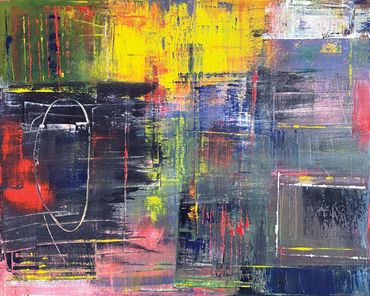 Untitled 26.06. 2026. Oil on canvas. 16 x 20 in.