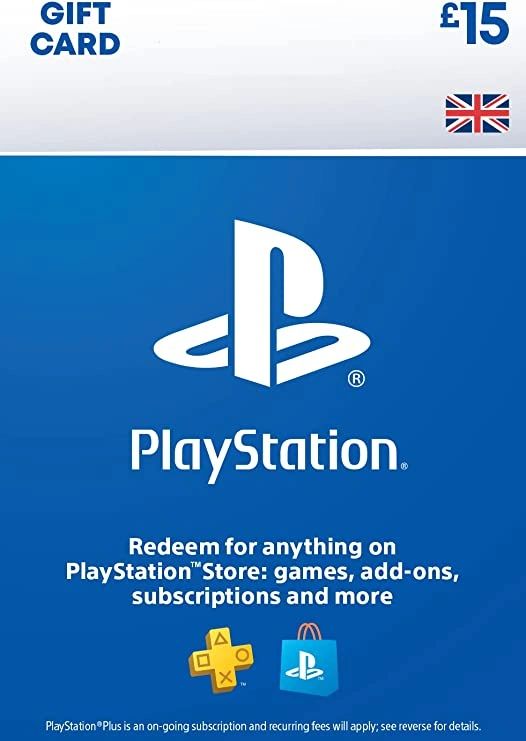 PlayStation Store Gift Card 15 GBP | PSN UK Account | PS5/PS4 Download Code  (BUY