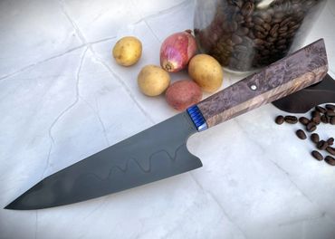 Kitchen knife hamon