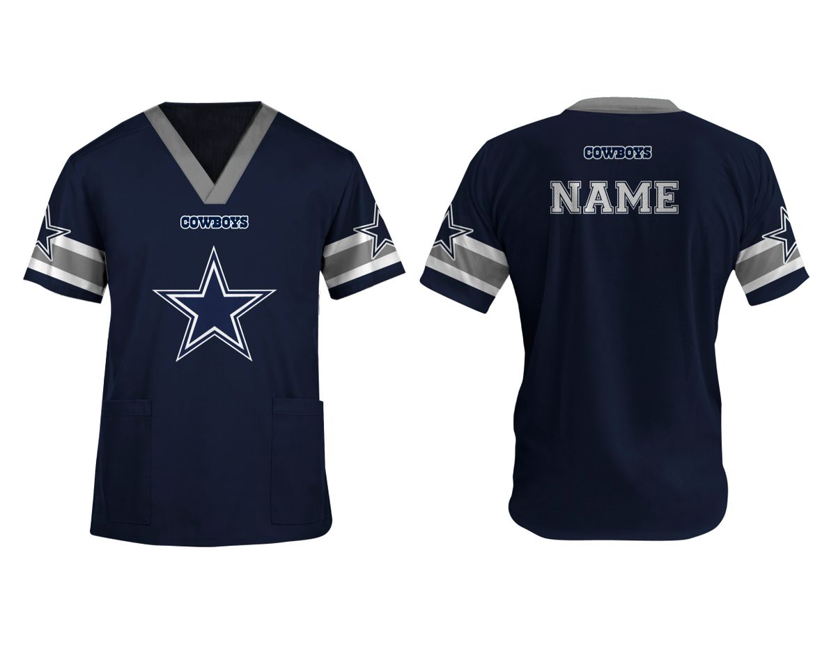 SCRUB TOP NFL DALLAS COWBOYS